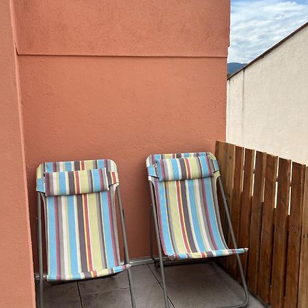 Au Coeur De Ville Avec Terrasse Céret Buitenkant foto