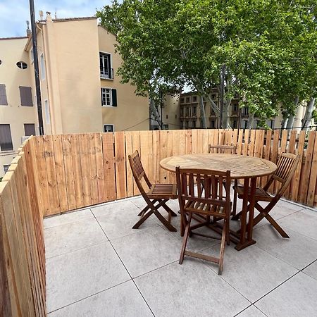 Au Coeur De Ville Avec Terrasse Céret Buitenkant foto